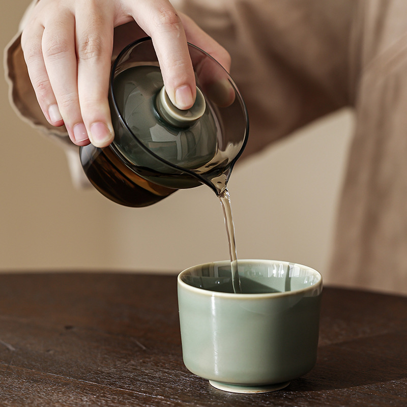 Celadon Ceramic Cup - Tazza da tè in porcellana Celadon