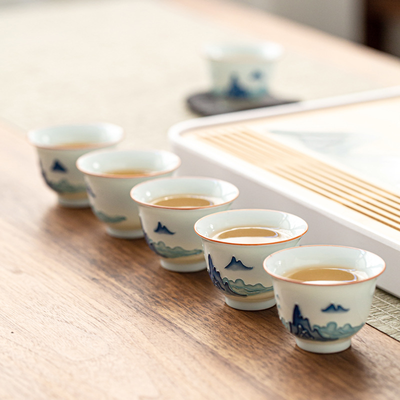 Tazza da tè Kung Fu dipinta a  - Celadon Ceramic Cup recensione e prezzo