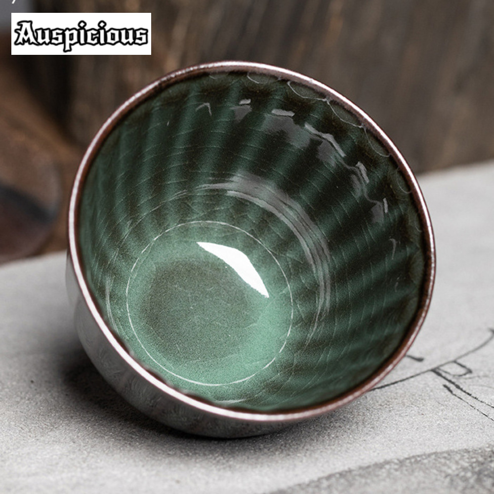 85ml fatto a mano Ge Kiln Iron - Celadon Ceramic Cup recensione e prezzo